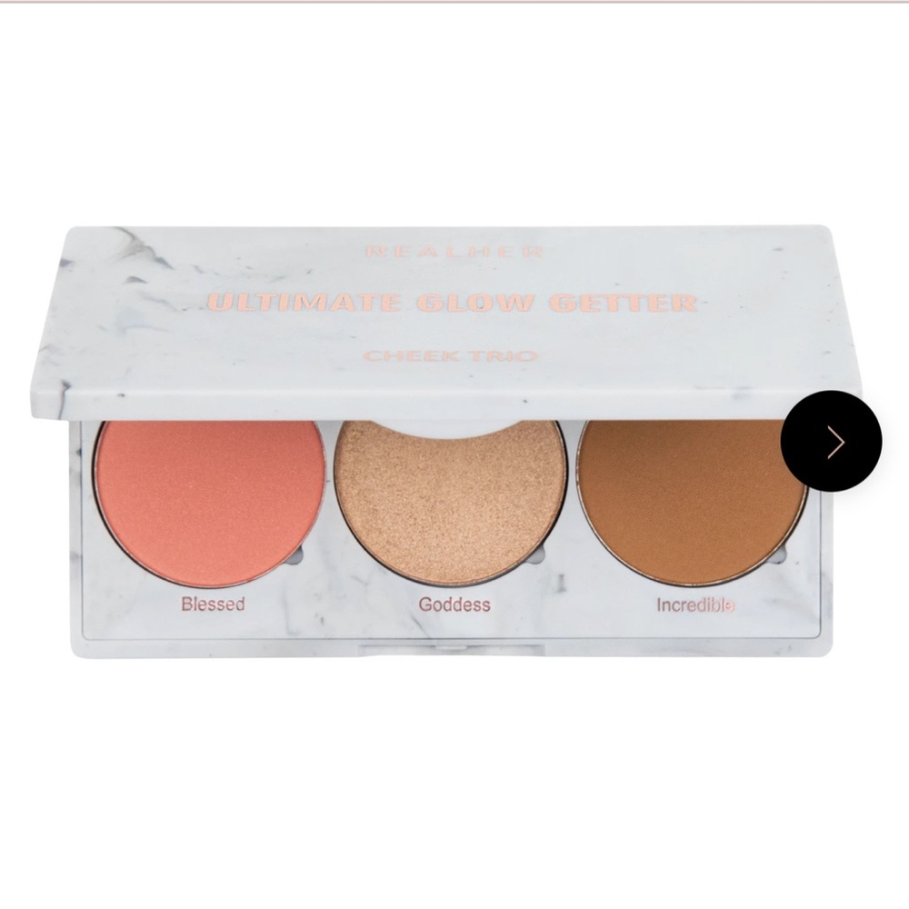 Realher ultimate glow getter cheek trio🤍